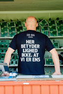 T-shirt Kortærmet, sort