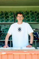 T-shirt Kortærmet, hvid