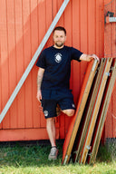 T-shirt Kortærmet, sort