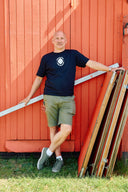 T-shirt Kortærmet, sort