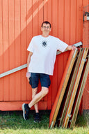 T-shirt Kortærmet, hvid
